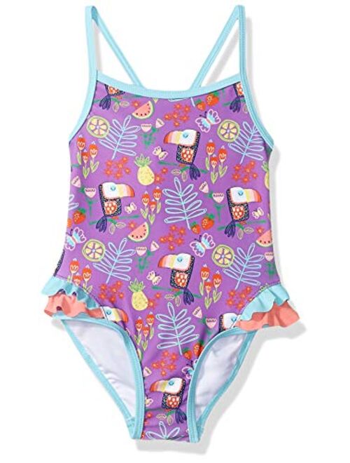 KIKO & MAX Girls' One Piece Swimsuit Bathing Suit