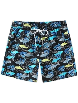 SSLR Mens Swim Trunks Quick Dry Swim Shorts with Mesh Lining Swimwear Hawaiian Bathing Suits