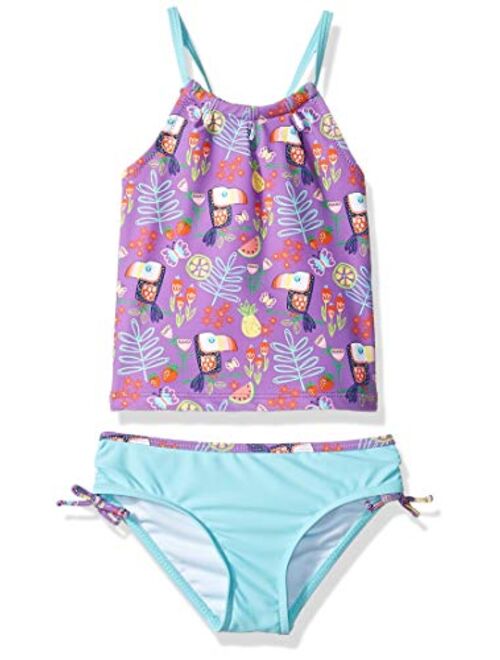 KIKO & MAX Girls' Tankini 2-Piece Swimsuit Bathingsuit