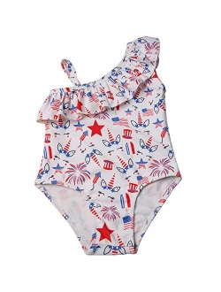 Baby Girls Unicorn Swimsuit One Piece Kids Bathing Suit Little Girls Swimming Wear