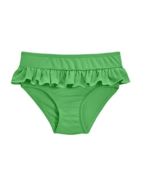 City Threads Girls' Ruffle Swim Brief with UPF50+ Swimming Bottom