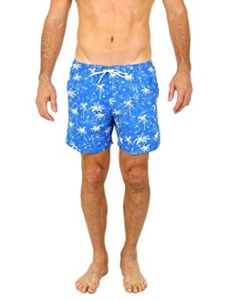 UZZI Men's Swim Shorts Dry Fast Microfiber Trunks Surf