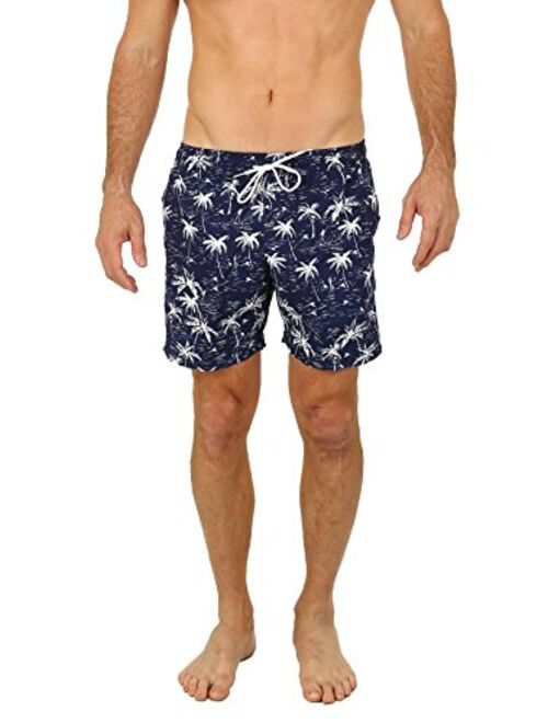 UZZI Men's Swim Shorts Dry Fast Microfiber Trunks Surf