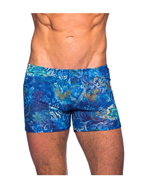 Buy Kiniki Azure Tan Through Swim Shorts Swimwear online | Topofstyle