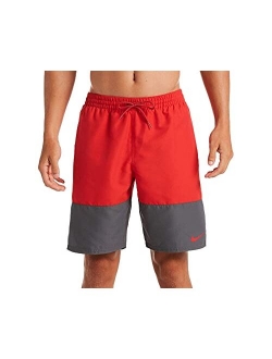 Swim Men's Split Breaker Volley Swim Trunk University Red