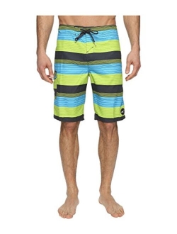 Men's 21 Inch Outseam Ultrasuede Swim Boardshort