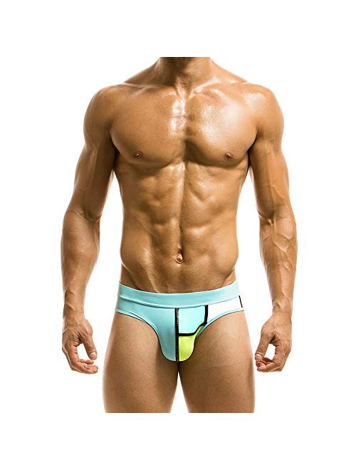 UXH New Men's Tigh Swimming Briefs whiteTrunks Swimwear Swimsuit Water Repellent Man Beach Short Men Swim Suit