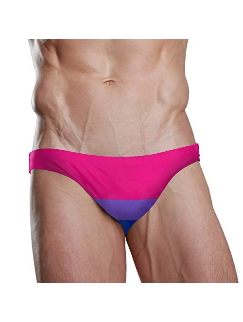 Sexy Swim Brief Bikini National Flag Beach Athletic Swimwear Briefs Sports