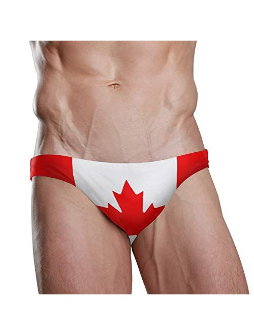 Sexy Swim Brief Bikini National Flag Beach Athletic Swimwear Briefs Sports