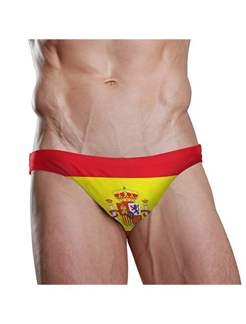 Sexy Swim Brief Bikini National Flag Beach Athletic Swimwear Briefs Sports