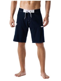 ninovino Men's Sportwear Swim Trunks Quick Dry Board Shorts with Lining