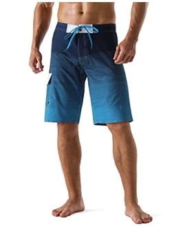 ninovino Men's Sportwear Swim Trunks Quick Dry Board Shorts with Lining