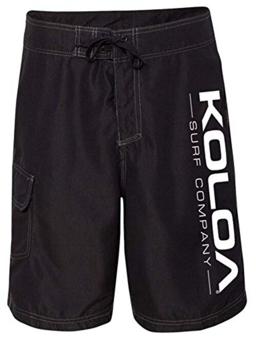 Koloa Surf Co. Side Logo Boardshorts in Mens Waist Sizes 30-40