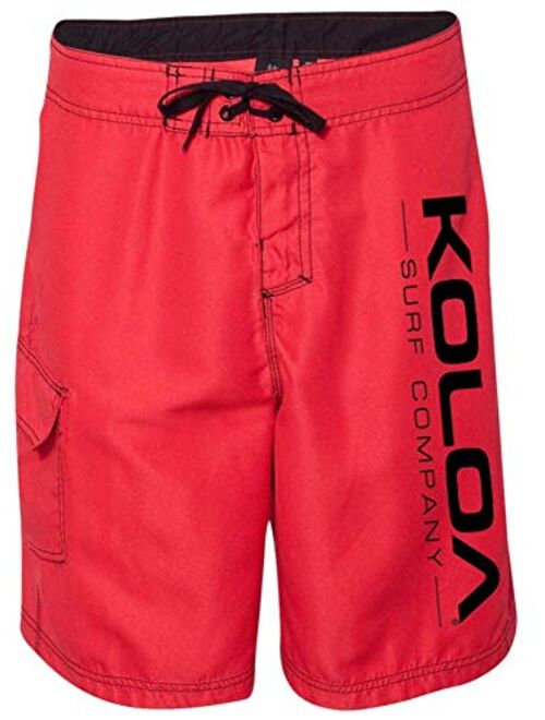 Koloa Surf Co. Side Logo Boardshorts in Mens Waist Sizes 30-40