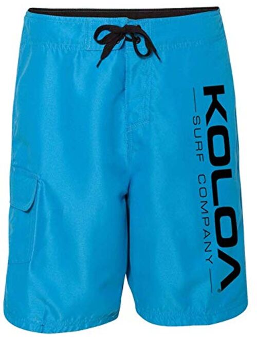 Koloa Surf Co. Side Logo Boardshorts in Mens Waist Sizes 30-40