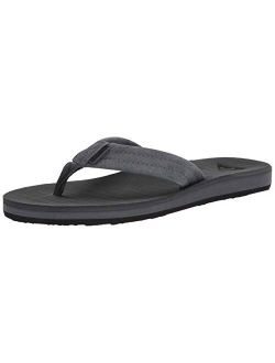 Men's Carver Suede 3 Point Flip Flop Athletic Sandal