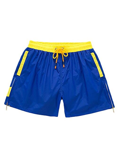 JESSIVO Mens Swim Trunks Short Quick Dry Bathing Suit Mesh Lining Swim Shorts