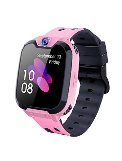 Kids Smart Watch for Boys Girls - HD Touch Screen Sports Smartwatch Phone with Call Camera Games Recorder Alarm Music Player for Children Teen Students