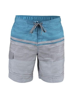 US Apparel Men's Micro Fiber Squirly Swim Trunks