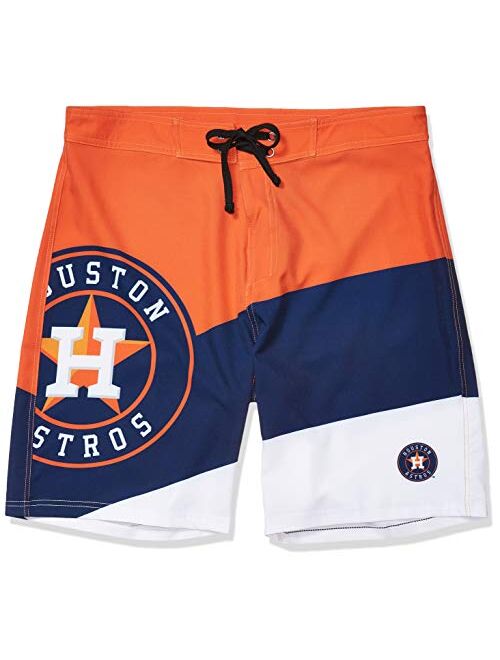 FOCO Men's Cropped Logo Colorblock Boardshort