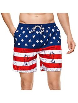 Century Star Mens Swim Trunks Quick Dry Swim Shorts Beachwear for Men Summer Holiday