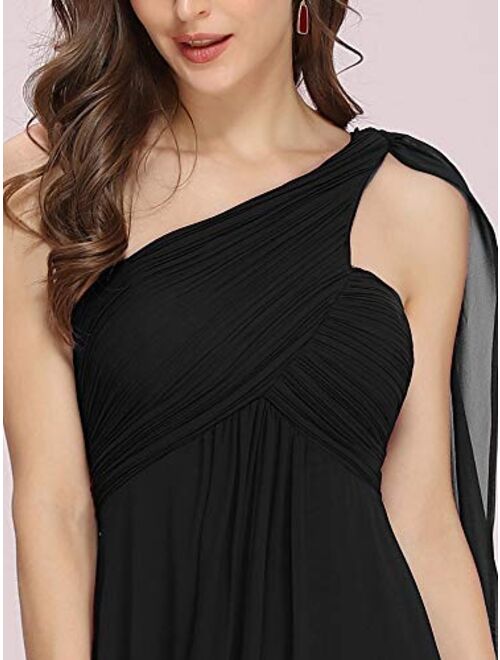 Ever-pretty Vestido de noche con un solo hombro, para mujer, de la marca Ever Pretty