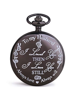 Classical Pocket Watch Retro Steampunk Cartoons Quartz Watch