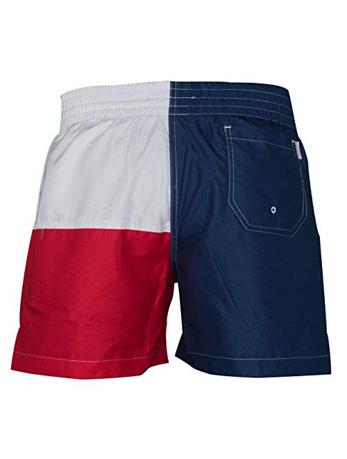 Meripex Apparel Men's Texas Flag Swim Trunks: The Lone Stars