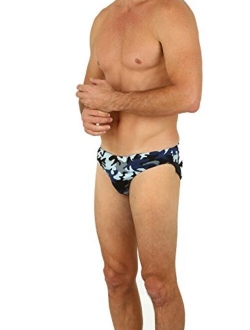 UZZI Men's Hot Body Swim Bikini Swimwear Patriotic Flag