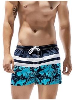 SEOBEAN Mens Sport Swimwear Bathing Trunk Boxer Beach Board Shorts