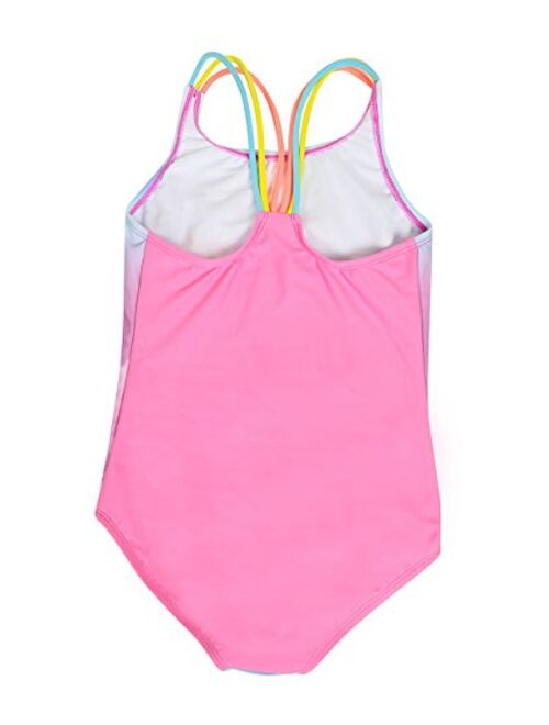 BELLOO Girls Bathing Suit One Piece Swimsuit