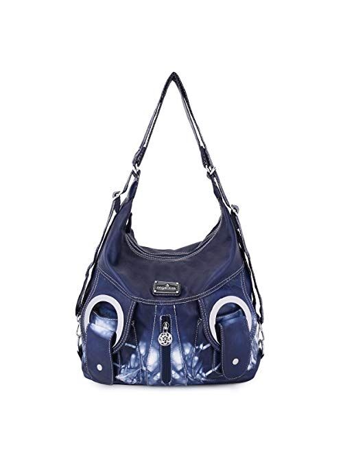 Angel Kiss Hobo Bags for Women Faux Leather Shoulder Purse