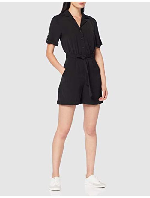 Amazon Brand - find. Women's Short Sleeve Playsuit