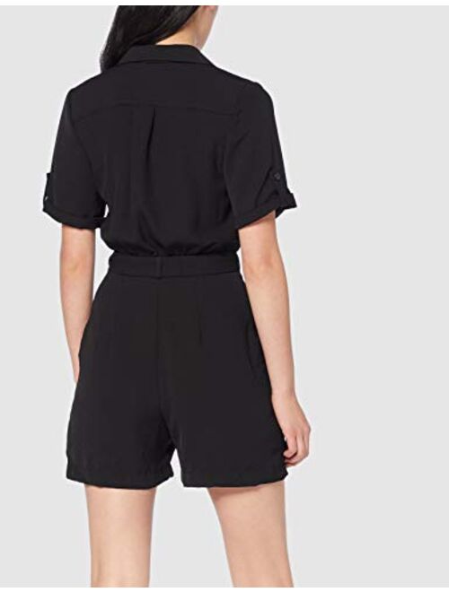 Amazon Brand - find. Women's Short Sleeve Playsuit