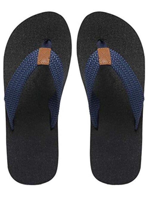 MAIITRIP Men's Soft Comfort Flip Flops(Size:7-15)