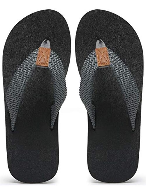 MAIITRIP Men's Soft Comfort Flip Flops(Size:7-15)