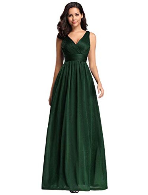 Ever-Pretty Women's Ruched Empire Wasit Bridesmaid Dresses 7764