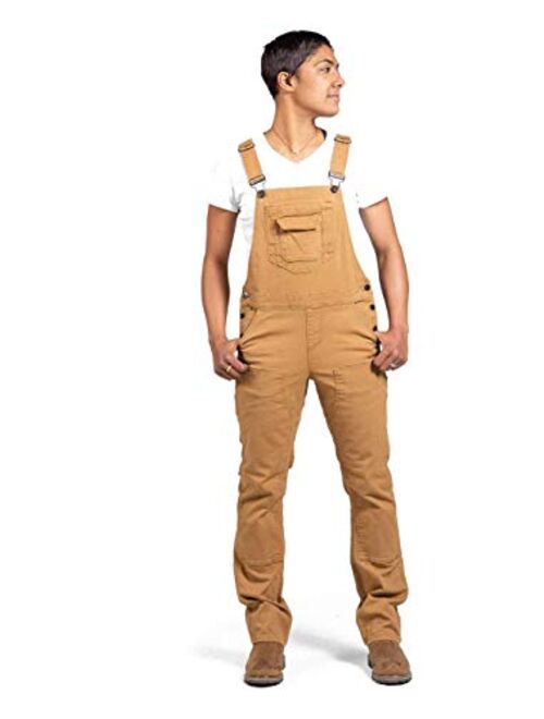 Dovetail Women's Workwear Freshley Overall Cotton Stretch Denim