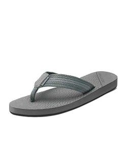 NORTIV 8 Men's Thong Flip Flops Sandals Comfortable Light Weight Beach Sandal