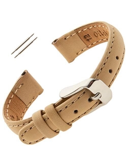 Gilden 10-14mm Water-Resistant Oilskin Leather Ladies Watch Strap MSW63