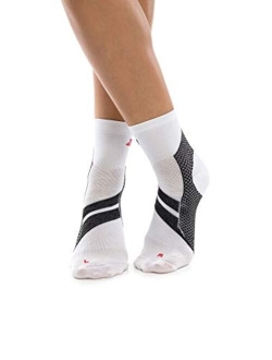 ZaTech Plantar Fasciitis Socks, Ankle Compression & Arch Support Socks, Seamless