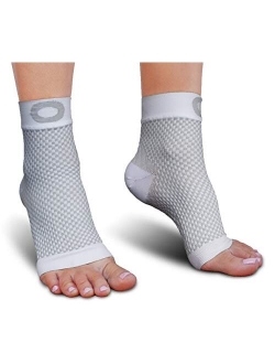 Plantar Fasciitis Socks with Arch Support for Men & Women - Best Ankle Compression Socks for Foot and Heel Pain Relief - Better Than Night Splint Brace, Orthotics, Insert