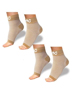 Compression Foot Sleeves for Men & Women - Best Plantar Fasciitis Socks for Plantar Fasciitis Pain Relief, Heel Pain, and Treatment for Everyday Use with Arch Support