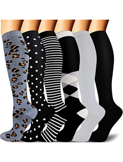 Compression Socks Women & Men 20-30mmHg - Best Support for Running,Sports,Hiking,Flight Travel,Circulation