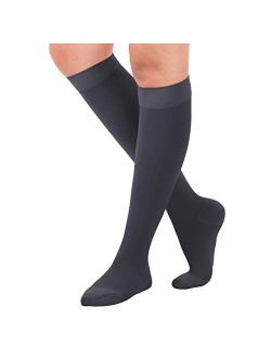 Mojo Compression Socks Made in The USA Opaque Graduated Compression Socks 20-30mmHg - Beige Size Small Unisex A201BE1