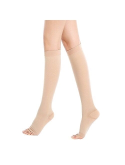 Compression Stockings 40-50mmHg Graduated Socks Recovery Varicose Veins Women