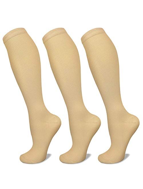 Compression Socks for Women & Men 15-20 mmHg, Best Medical, Nursing, for Running, Athletic, Varicose Veins, Travel