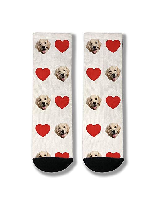 Customized Dog Socks Custom Pet Socks Turn your Dog Picture into Custom Socks Cat Socks Unisex