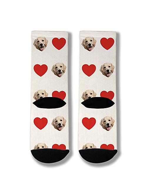 Customized Dog Socks Custom Pet Socks Turn your Dog Picture into Custom Socks Cat Socks Unisex