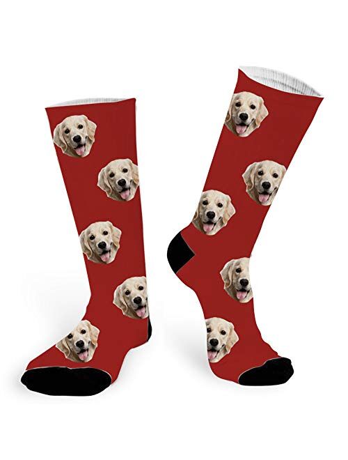 Customized Dog Socks Custom Pet Socks Turn your Dog Picture into Custom Socks Cat Socks Unisex